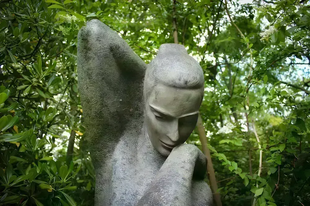 Statue of Romantic poet Karel Hynek Mácha