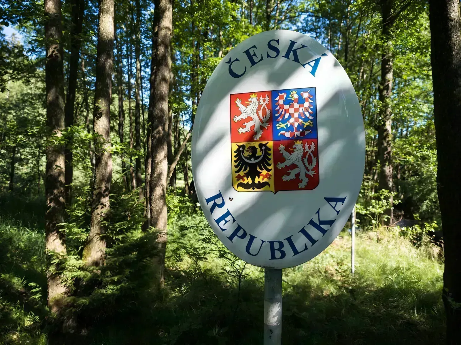 Übergang in eine anderes Land.