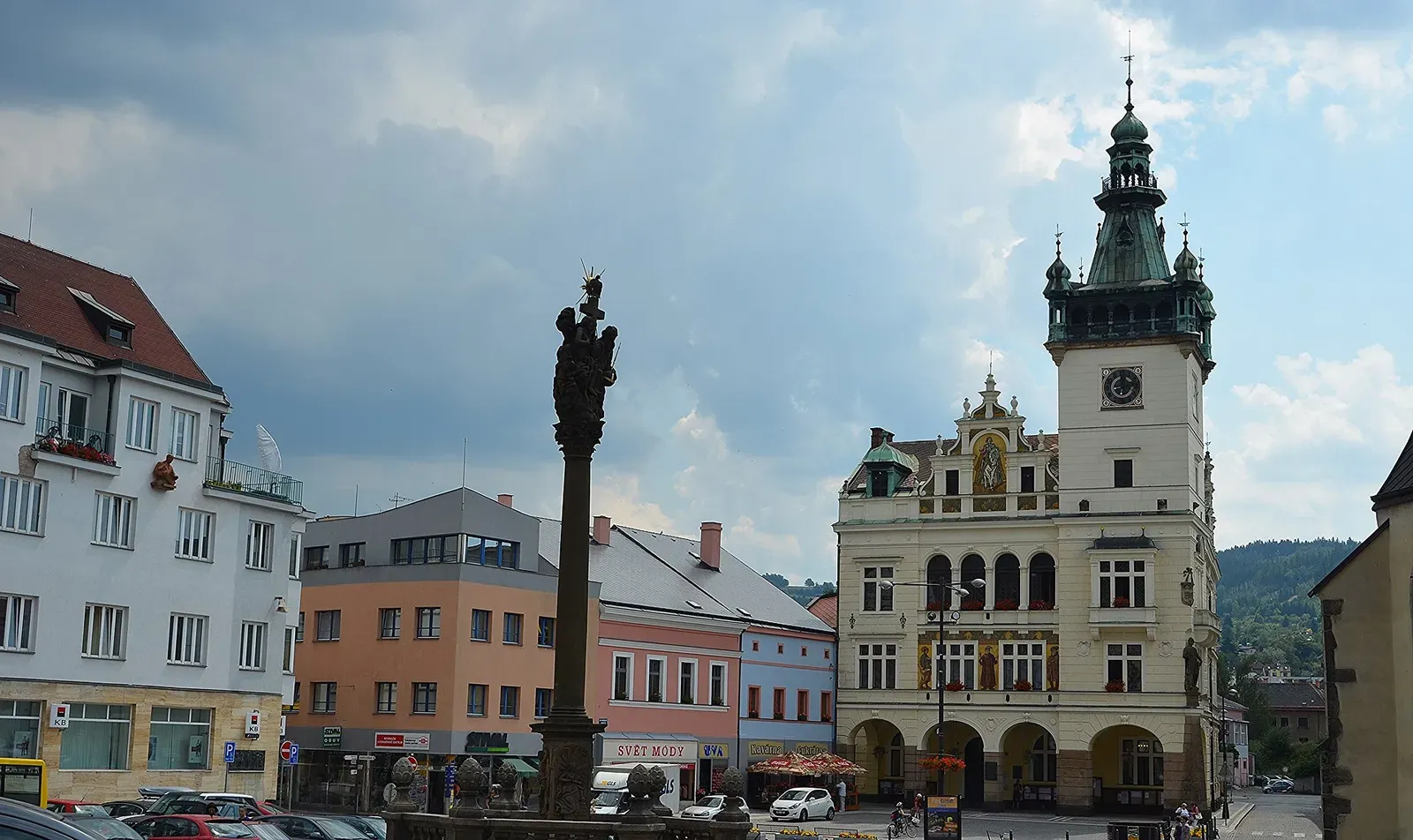 Nachod a town in the Czech Republic, in the Hradec Králové Region. Náchod is located in the valley of the river Metuje, in an upland area between the mountain ranges of Krkonoše and Orlické hory. It is the seat of a district court, the office of district prosecuting attorney and a number of district chapters of other government agencies, several primary and secondary level schools, a hospital and other social facilities. Sights include a magnificent castle and other places in and around the town (Nové Město nad Metují, Ratibořice, Kuks, Trutnov, Broumov). The area offers a variety of natural sights and opportunities for outdoor activities (hiking, cycling, skiing, rock climbing in sandstone formations). (....)

en.wikipedia.org/wiki/N%C3%A1chod Nachod Czech Republic   Flickr   waldemarjan