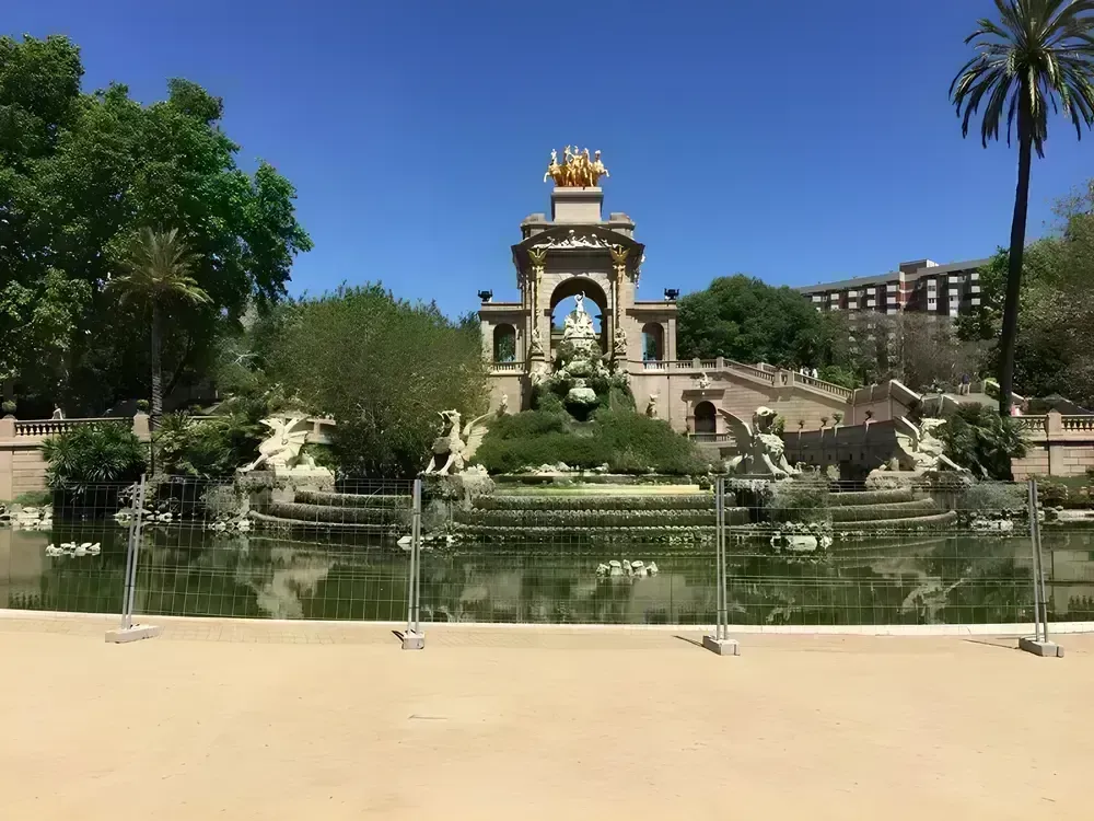 Ancient oak tree in Krásný Dvůr park