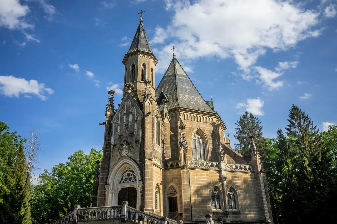 schwarzenberg tomb, mausoleum, architecture, trebon, bohemia, czech republic, south bohemia, třeboň, building, europe, graveyard, tomb, church, chapel