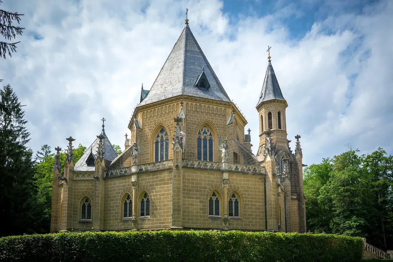 schwarzenberg grave, mausoleum, architecture, trebon, bohemia, czech republic, south bohemia, třeboň, built